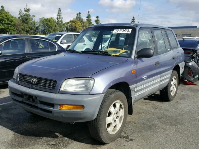 JT3GP10V7T0001375 - 1996 TOYOTA RAV4 GRAY photo 2