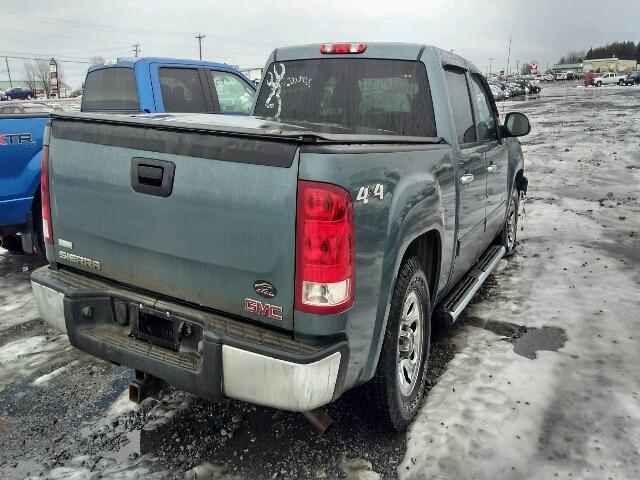 3GTP2UEA5BG397771 - 2011 GMC SIERRA K15 BLUE photo 4