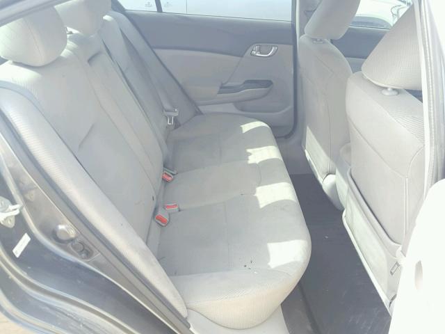 19XFB2F89CE348730 - 2012 HONDA CIVIC EX CHARCOAL photo 6