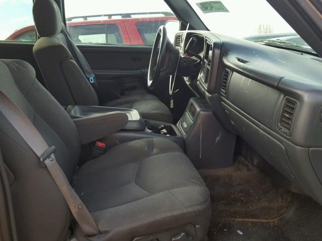 3GNEC13T82G152655 - 2002 CHEVROLET AVALANCHE GRAY photo 5