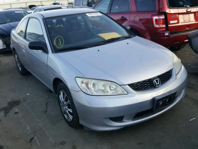 1HGEM22504L084003 - 2004 HONDA CIVIC LX GRAY photo 1