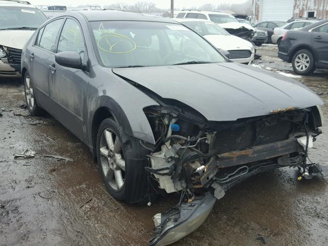 1N4BA41E74C921407 - 2004 NISSAN MAXIMA SE GRAY photo 1