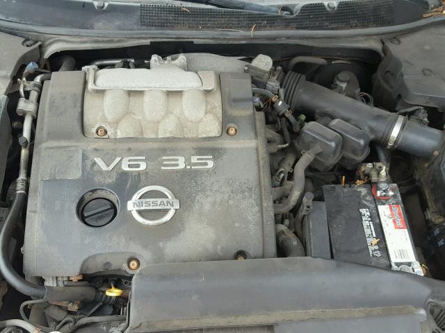 1N4BA41E74C921407 - 2004 NISSAN MAXIMA SE GRAY photo 7