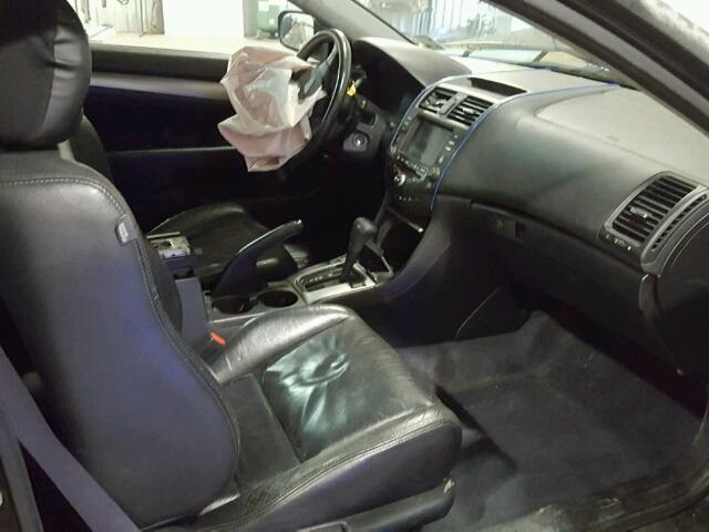 1HGCM82774A006826 - 2004 HONDA ACCORD EX BLACK photo 5