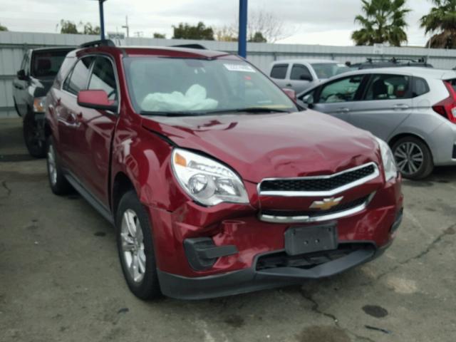 2CNALDEC0B6324299 - 2011 CHEVROLET EQUINOX LT RED photo 1