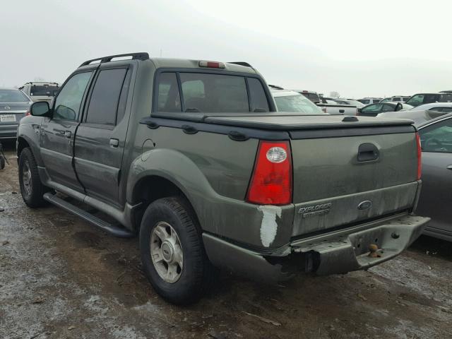 1FMZU77K24UB75355 - 2004 FORD EXPLORER S GREEN photo 3