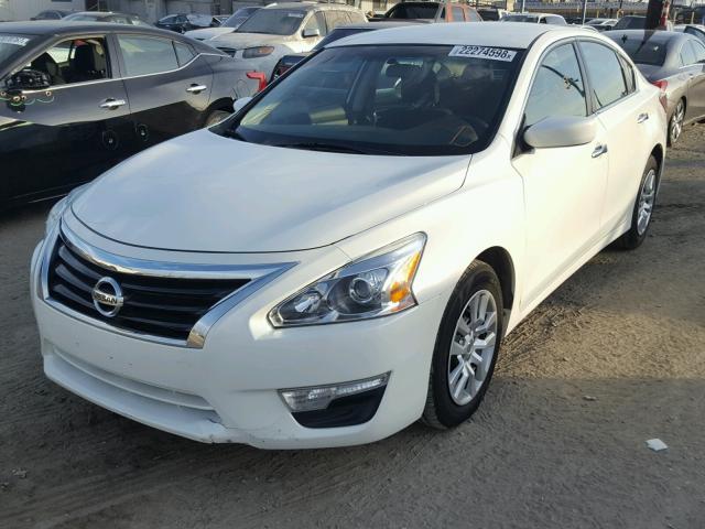 1N4AL3AP7FN896260 - 2015 NISSAN ALTIMA 2.5 WHITE photo 2