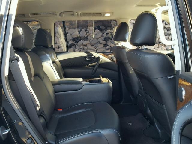 JN8AZ2NE1F9083232 - 2015 INFINITI QX80 BLACK photo 6