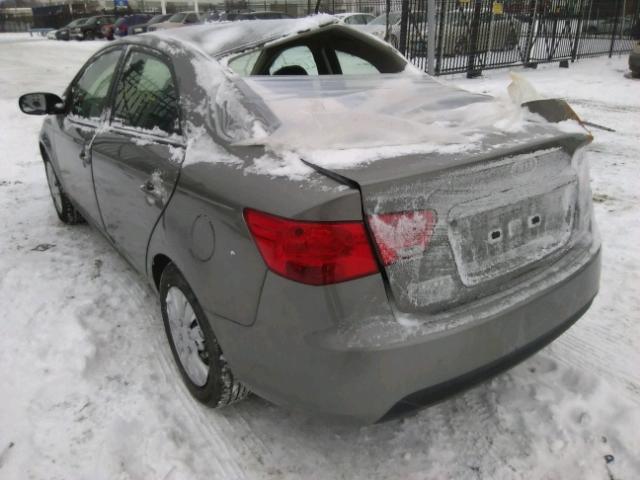 KNAFU4A20C5629865 - 2012 KIA FORTE EX GRAY photo 3