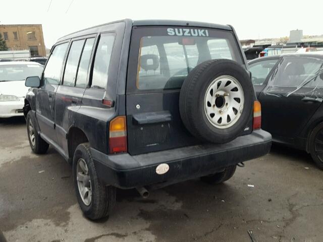 2S3TD03V7S6407737 - 1995 SUZUKI SIDEKICK J GREEN photo 3