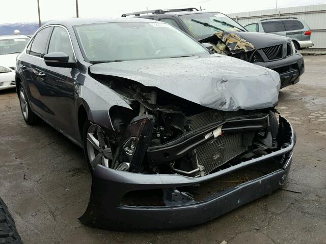 1VWAT7A37EC035232 - 2014 VOLKSWAGEN PASSAT S ნაცრისფერი ფოტო 1