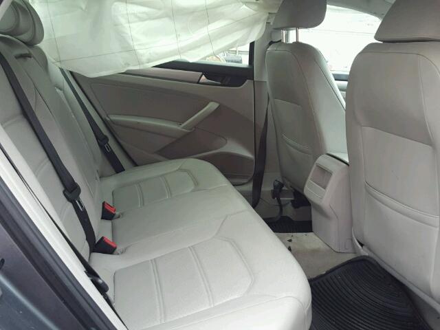 1VWAT7A37EC035232 - 2014 VOLKSWAGEN PASSAT S ნაცრისფერი ფოტო 6