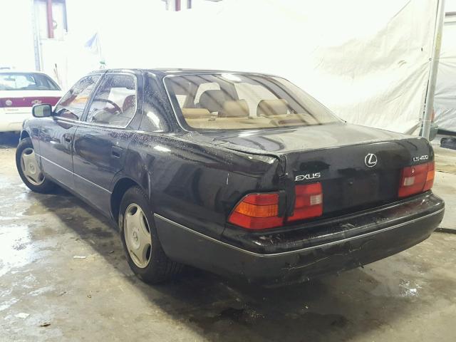 JT8BH28F1Y0168908 - 2000 LEXUS LS 400 BLACK photo 3