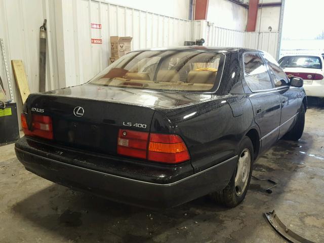 JT8BH28F1Y0168908 - 2000 LEXUS LS 400 BLACK photo 4