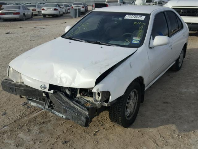 3N1AB41D8XL102931 - 1999 NISSAN SENTRA BAS WHITE photo 2