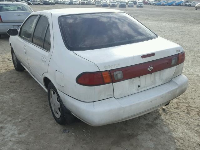 3N1AB41D8XL102931 - 1999 NISSAN SENTRA BAS WHITE photo 3