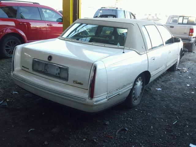 1G6KD54Y5WU782116 - 1998 CADILLAC DEVILLE CREAM photo 4