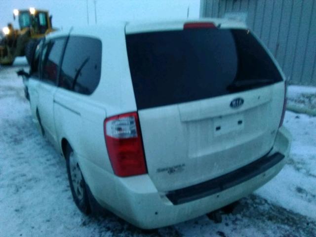 KNDMB233876169283 - 2007 KIA SEDONA EX WHITE photo 3