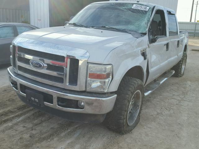 1FTSW21RX8EB55458 - 2008 FORD F250 SUPER SILVER photo 2