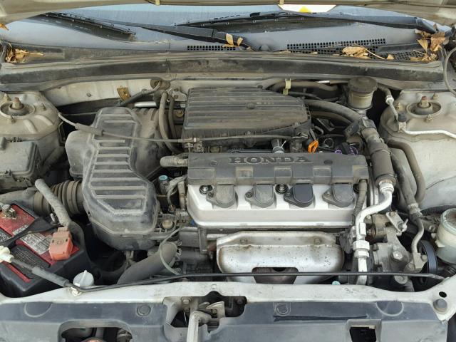 1HGEM22165L056253 - 2005 HONDA CIVIC DX V SILVER photo 7