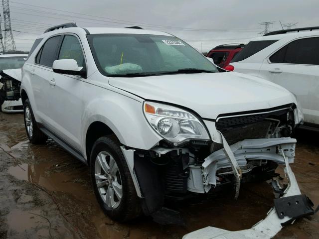 2GNALBEKXF6302341 - 2015 CHEVROLET EQUINOX LT WHITE photo 1