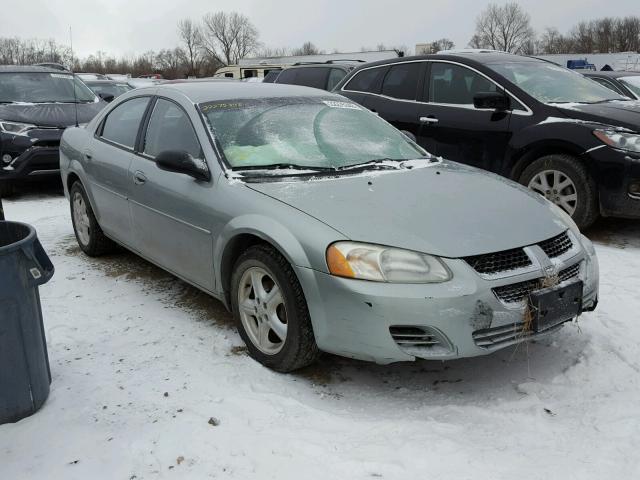 1B3EL46R76N194906 - 2006 DODGE STRATUS SX SILVER photo 1