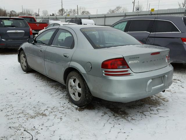 1B3EL46R76N194906 - 2006 DODGE STRATUS SX SILVER photo 3