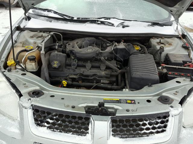 1B3EL46R76N194906 - 2006 DODGE STRATUS SX SILVER photo 7