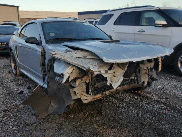 1FAFP4041YF285337 - 2000 FORD MUSTANG SILVER photo 1