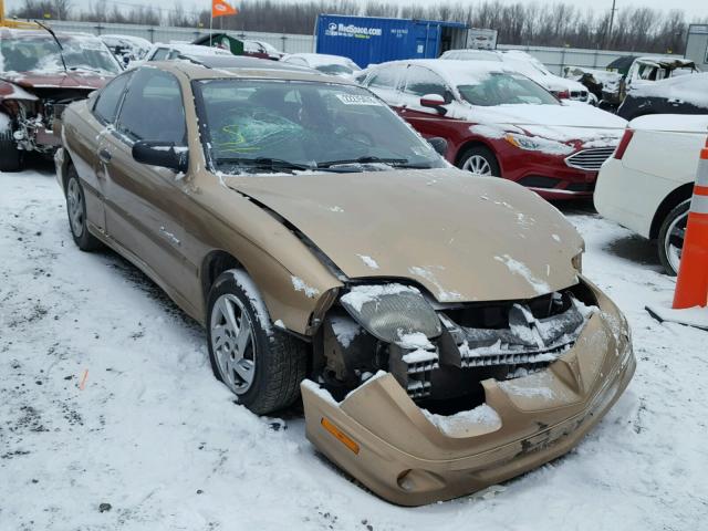 1G2JB1245Y7135261 - 2000 PONTIAC SUNFIRE SE GOLD photo 1