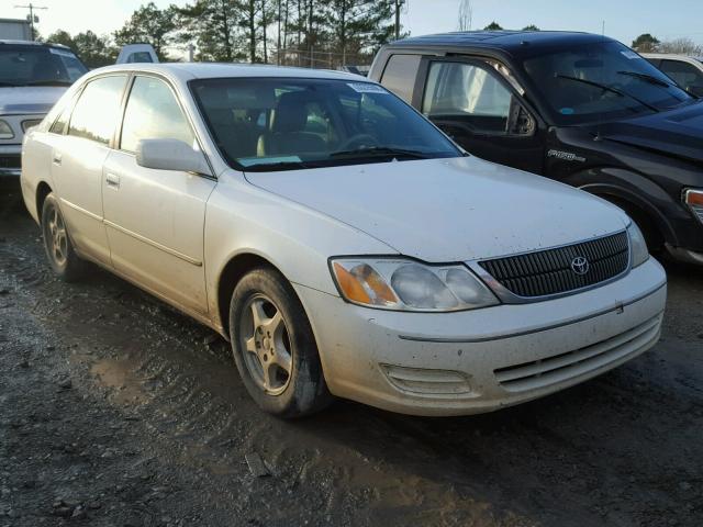 4T1BF28B2YU013843 - 2000 TOYOTA AVALON XL WHITE photo 1