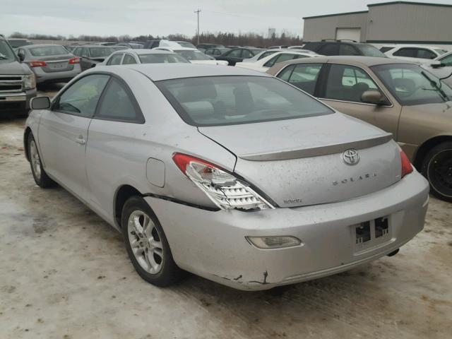 4T1CE30P78U766451 - 2008 TOYOTA CAMRY SOLA SILVER photo 3