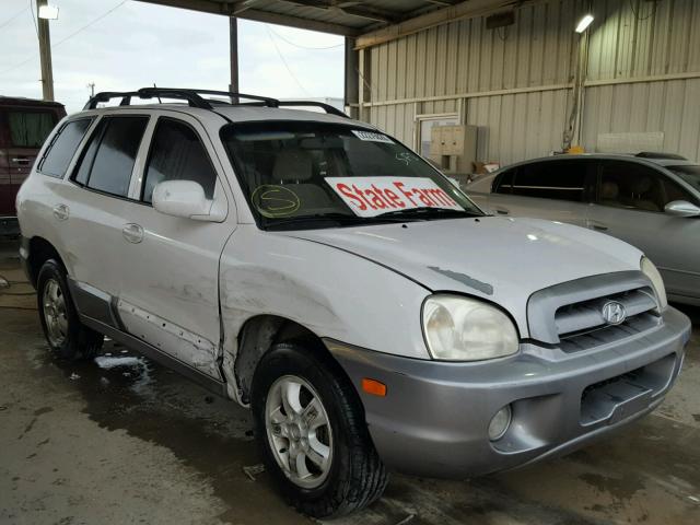 KM8SC13D85U950431 - 2005 HYUNDAI SANTA FE G WHITE photo 1