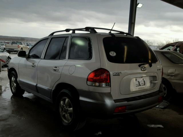 KM8SC13D85U950431 - 2005 HYUNDAI SANTA FE G WHITE photo 3