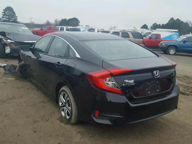 2HGFC2F5XGH556503 - 2016 HONDA CIVIC LX BLACK photo 3