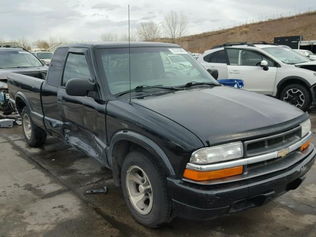 1GCCS19W7YK235189 - 2000 CHEVROLET S TRUCK S1 BLACK photo 1