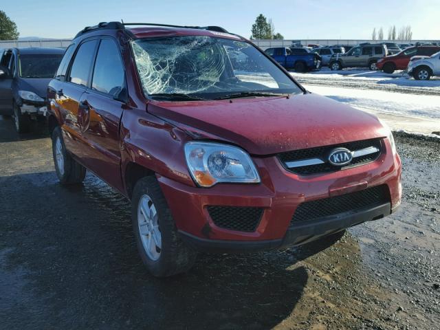 KNDJE723397573727 - 2009 KIA SPORTAGE L RED photo 1