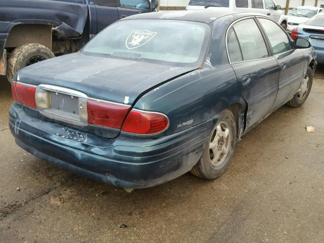 1G4HP54K6Y4119050 - 2000 BUICK LESABRE CU GREEN photo 4