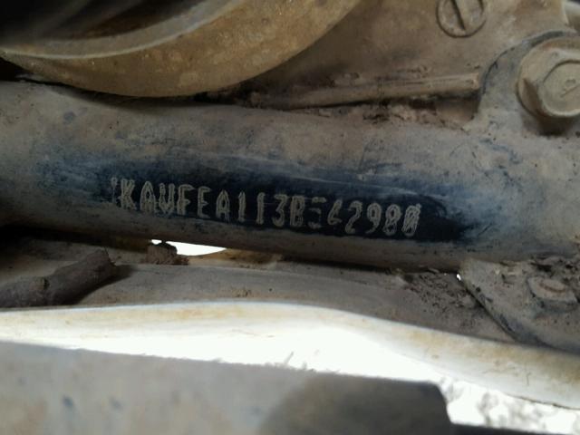 JKAVFEA113B542980 - 2003 KAWASAKI KVF650 A GREEN photo 10