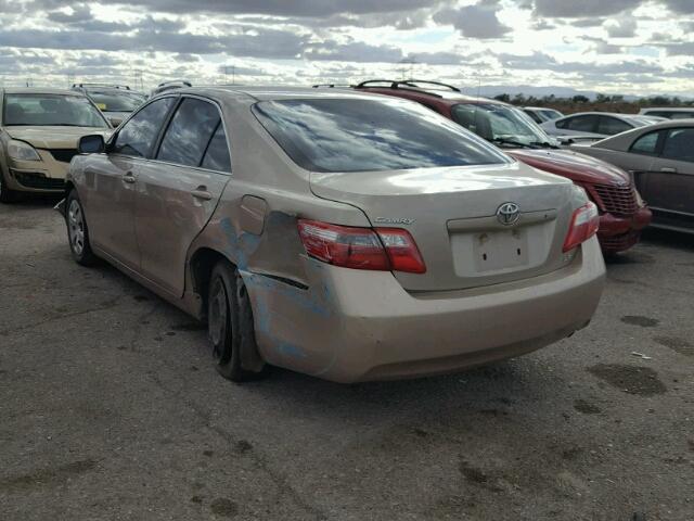 4T1BE46K57U182643 - 2007 TOYOTA CAMRY NEW TAN photo 3