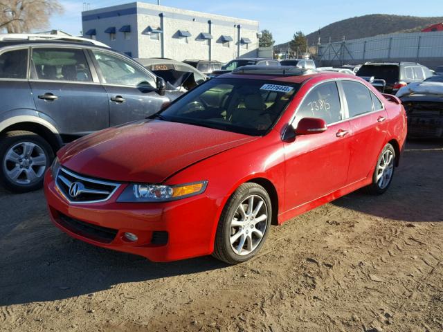 JH4CL96866C011919 - 2006 ACURA TSX RED photo 2