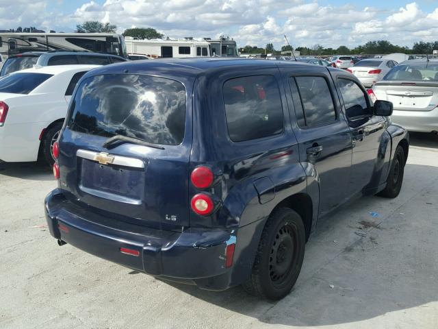 3GNDA13D16S511230 - 2006 CHEVROLET HHR LS BLUE photo 4