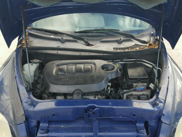 3GNDA13D16S511230 - 2006 CHEVROLET HHR LS BLUE photo 7