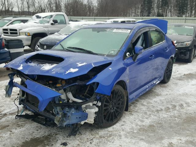 JF1VA1L62H9824345 - 2017 SUBARU WRX LIMITE BLUE photo 2