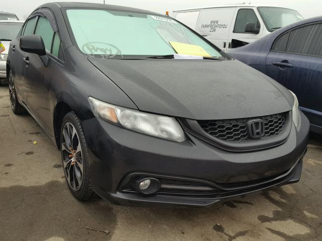 2HGFB2F86DH506674 - 2013 HONDA CIVIC EX BLACK photo 1