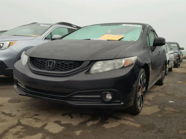 2HGFB2F86DH506674 - 2013 HONDA CIVIC EX BLACK photo 2