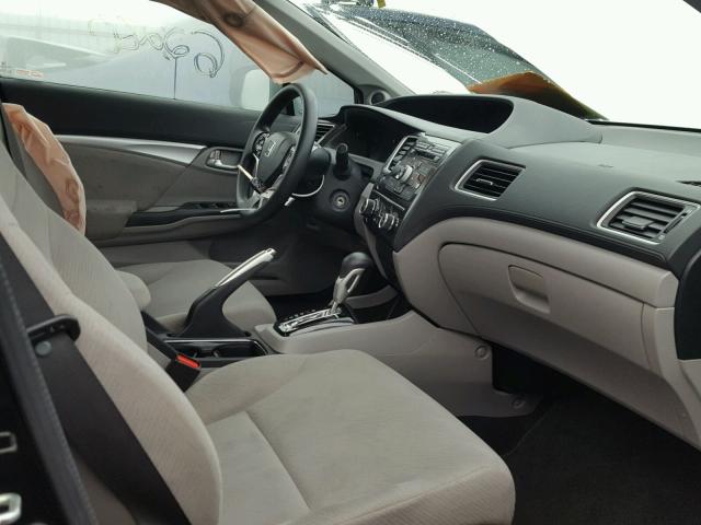 2HGFB2F86DH506674 - 2013 HONDA CIVIC EX BLACK photo 5