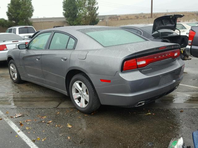 2B3CL3CG3BH577930 - 2011 DODGE CHARGER BLACK photo 3