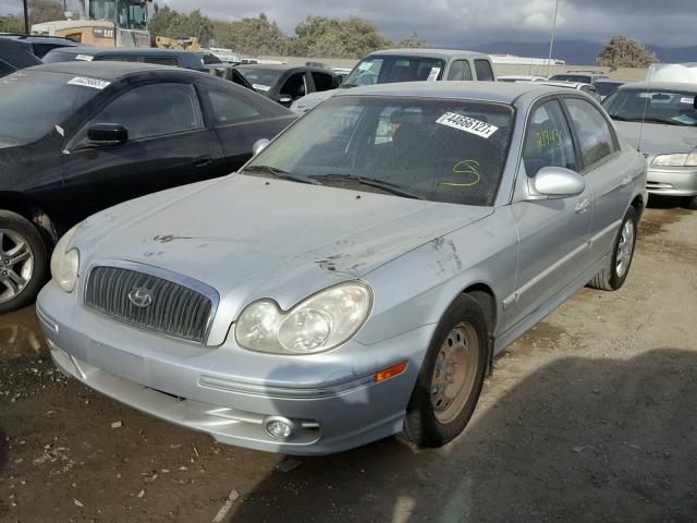 KMHWF25S33A814426 - 2003 HYUNDAI SONATA GL SILVER photo 2