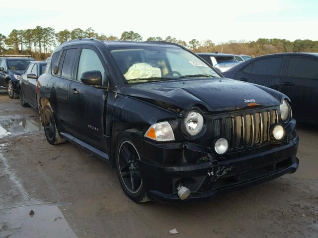 1J8FT47W38D615643 - 2008 JEEP COMPASS SP BLACK photo 1